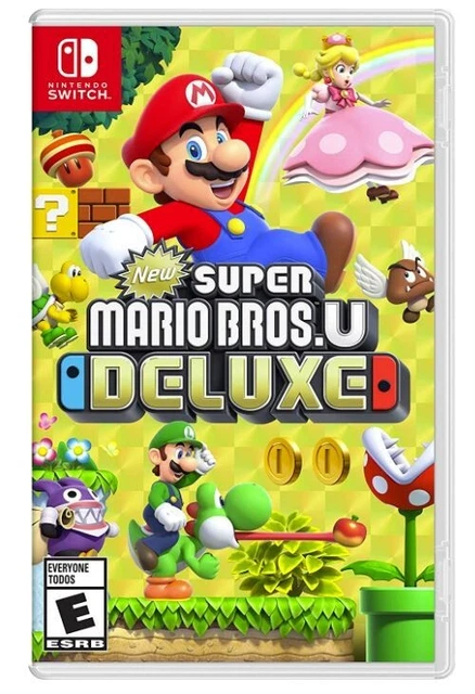 Super Mario Bros U Deluxe - Nintendo Switch Game Brand New Sealed - US Version