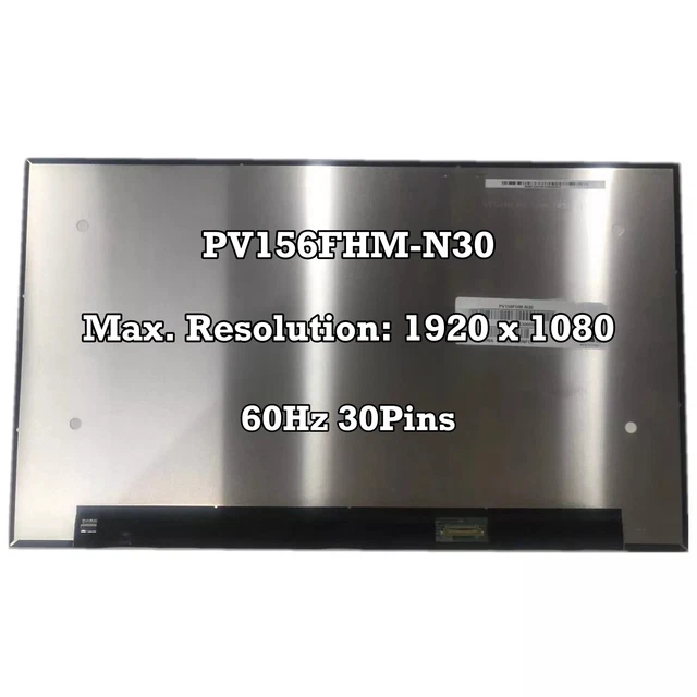 Écran Acer KL16005004 16 Pouces WQXGA 40 Broches – Panneau Mat Générique De Remplacement