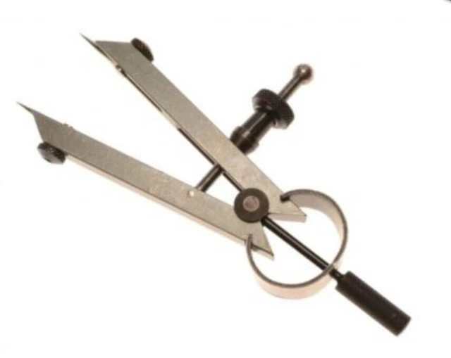 4" Divisore regolabile Precision Scriber & Caliper Sharp Point Sharp Point SS