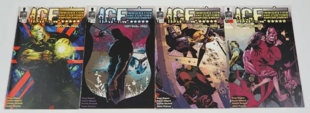 I.C.E Critical Mass 1-4 VF/NM complete series immigration custom enforcement ICE