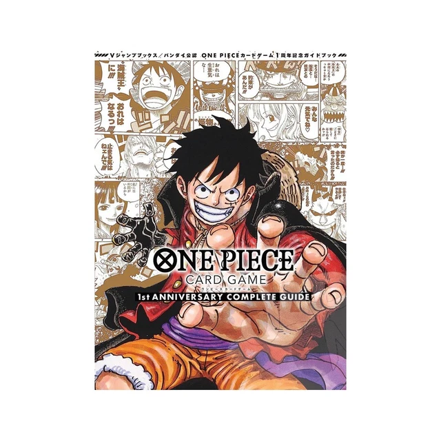 ONE PIECE CARD Game 1st Anniversary Guide Japanese 2 Holo Promo