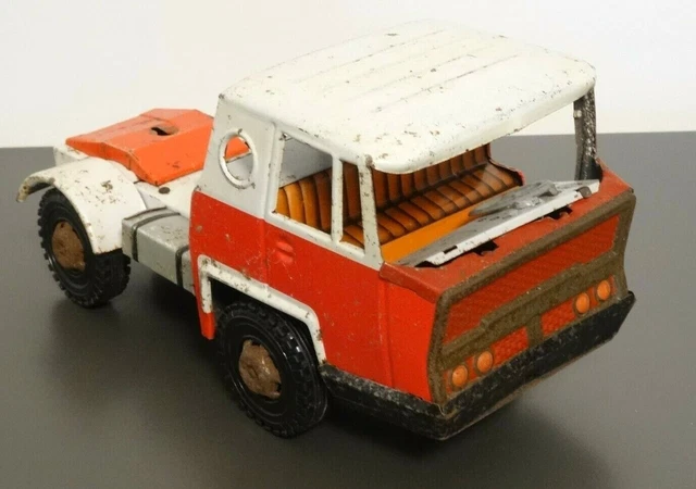 JOUET ANCIEN EN tole JOUSTRA camion Bernard semi remorque EUR 47,50 - FR