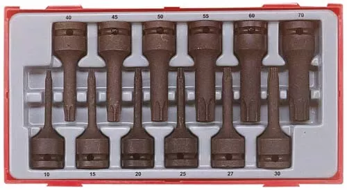 TENGTOOLS 128130101 Set Verres À Impact 1/2 TT9212TX 12 Pièces