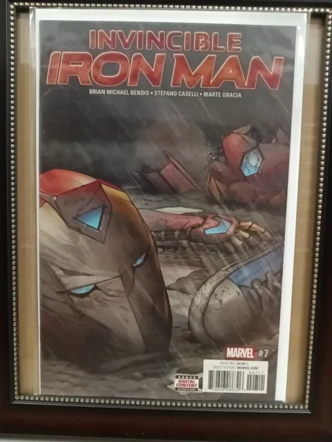 Invincible Iron Man #7 (2016) Marvel Comics Nm.      Nw80