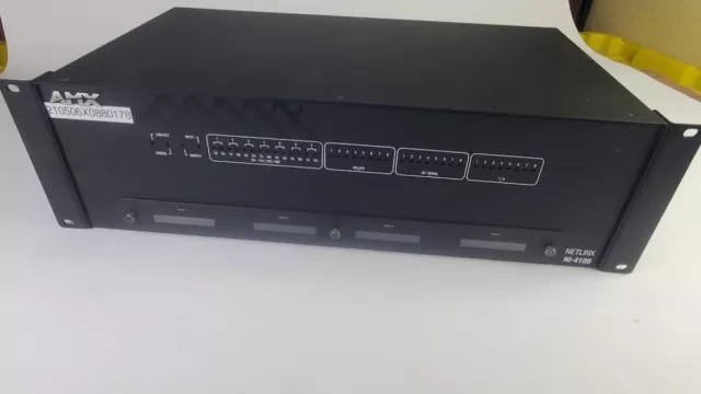 AMX Netlinx NI-4100 Integrated Audio Video Controller Rack-Mountable