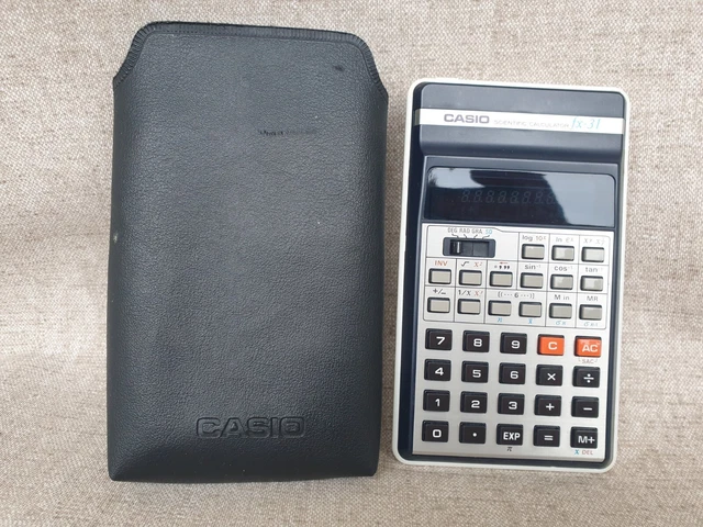 Calculadora Electrónica Casio Memory - 8S Made In Japan