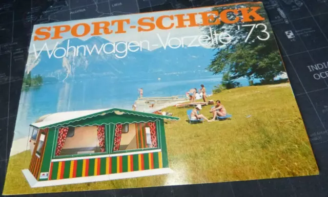 Sport-Scheck 1973 Wohnwagen-Vorzelte