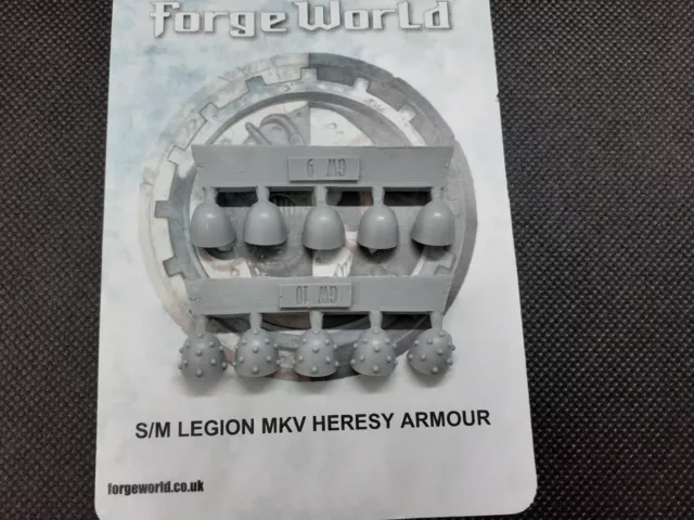 30k Forgeworld Horus Heresy Mark 5 MkV Heresy Armour 10 Shoulder Pads new 40k