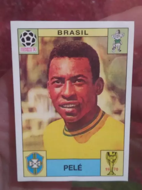 trading card Pelé world cup story #38 2