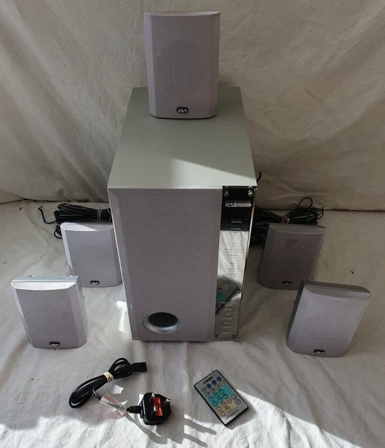 ACOUSTIC SOLUTIONS SURROUND Sound Speaker System x 6 85W £29.95