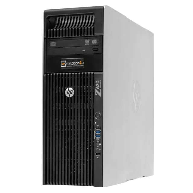 8Core HP Z620 Workstation PC Xeon E5-4640 2,4GHz 32GB Ram 256GB SSD NVS300 Win10