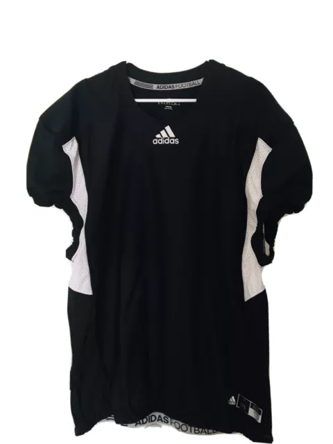 New Adidas Football Techfit Hyped Climalite Black Jersey Lot of (3) Size 3XL