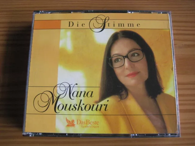 4 CD Box Nana Mouskouri Die Stimme das beste readers digest + Booklet Fotos