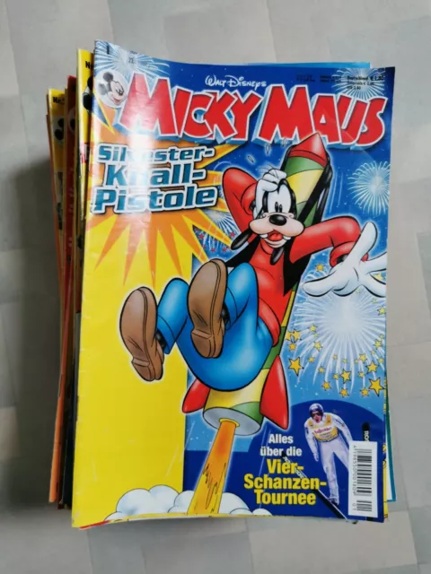Micky Maus Jahrgang 2002 - Komplette Sammlung - Heft Nr. 1 - 52