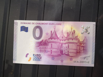 A 2015-1 BILLET EURO SOUVENIR 37 400 CHÂTEAU ROYAL D'AMBOISE UE AB 