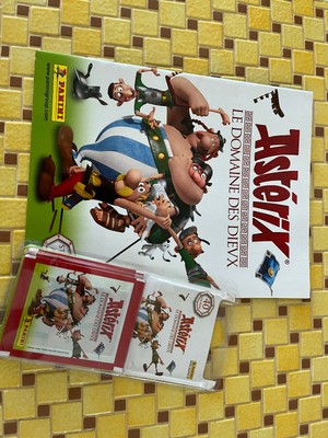 ASTÉRIX LE DOMAINE DES DIEUX 2014 Lot de 8 images Stickers Panini au choix! 