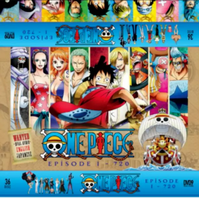 One Piece Episode 1028-1051 Box 34 DVD [English Sub] [Fast Ship