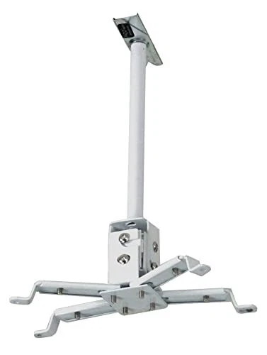 Short Suspended Drop Ceiling Video Projector Mount with Scissor Clamp fo...