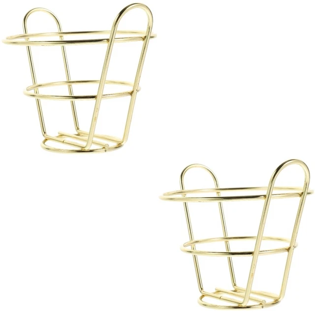 2pcs French Snack Basket Shop Fried Chicken Basket French Chicken Holder Fried