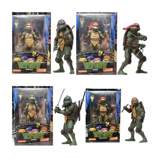 7'' Teenage Mutant Ninja Turtles Action Figure Statue Model Toy Gift Decor 6