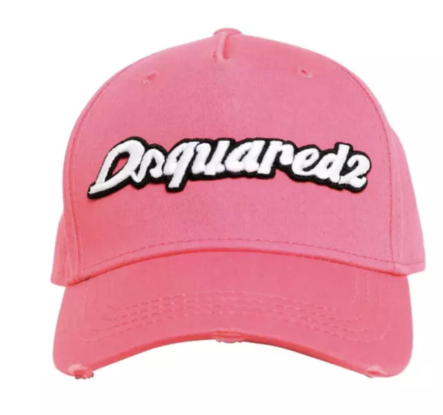 Dsquared2 Iconic Logo Parche Gorra de Béisbol Gorra Basebalkappe Sombrero Nuevo