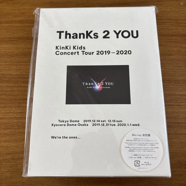 KINKI KIDS CONCERT Tour 20192020 ThanKs 2 YOU Bluray 3disc