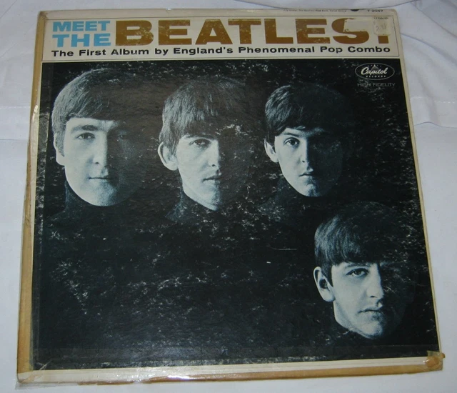 MEET THE BEATLES! The First Album by England's Phenomenal Pop Combo £17 ...