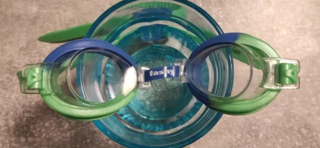 Grün/Blau Taucherbrille
