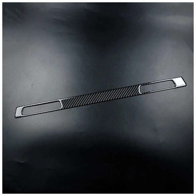 Copilota auto supporto tazza acqua pannello adesivo decorativo fibra di carbonio