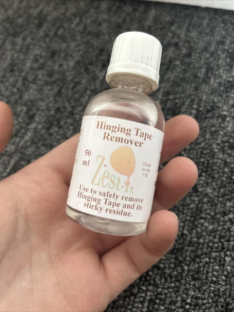 Zest It - Removedor de cinta de bisagras - Elimina el pegamento de cinta del montaje - 50 ml, 500 ml