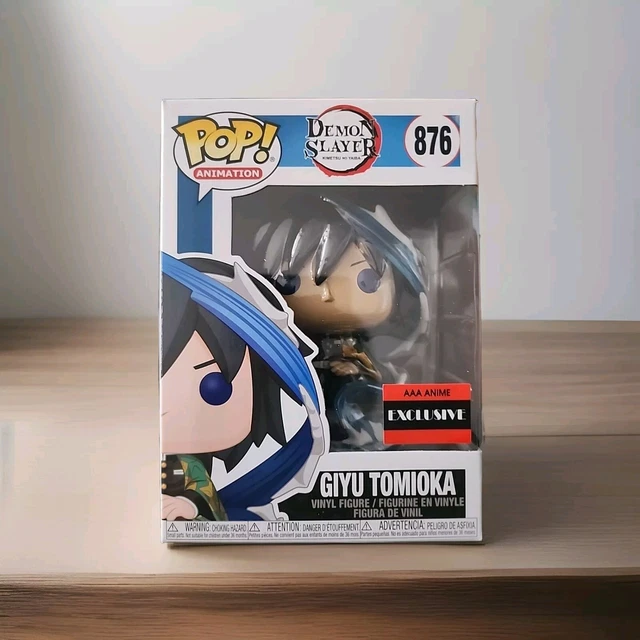 Funko Pop Anime: Giyu Tomioka Demon Slayer Vinyl Figure 3.75" With Box Protector Case - AAA Anime Exclusive