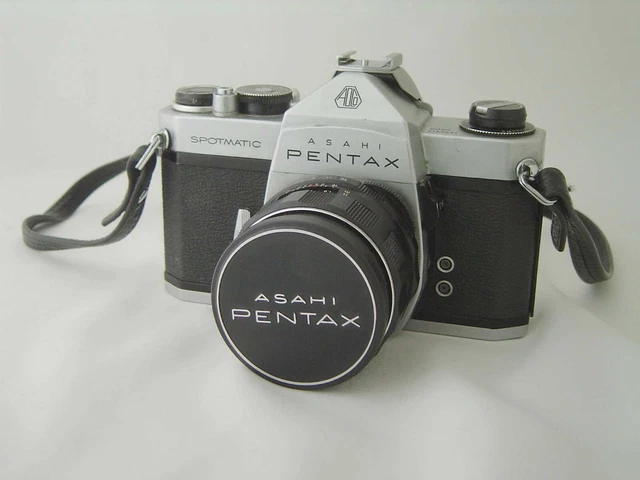 ASAHI PENTAX SPOTMATIC スーパータクマー付 Pentax Asahi Spotmatic Japan SP Film Camera w/ Super Takumar