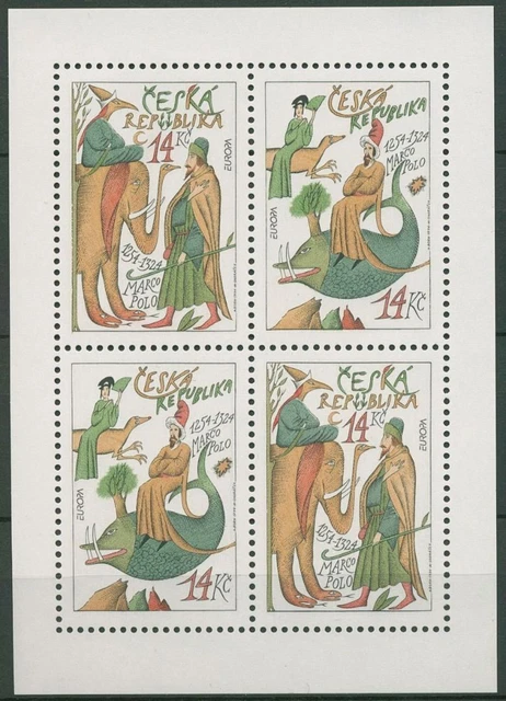 Tschechische Republik 1994 Europa CEPT Erfindungen postfrisch 36/37 K (C90556)