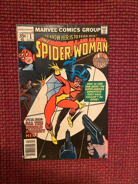 SPIDER-WOMAN #1 (1978) Bronze Age Jessica Drew MARVEL Comic Book WOW!!!!