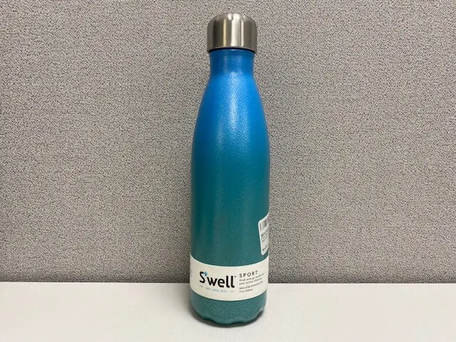SWELL Sport, 17oz Stainless Steel Insulated Bottle, Clio, Normal Lid
