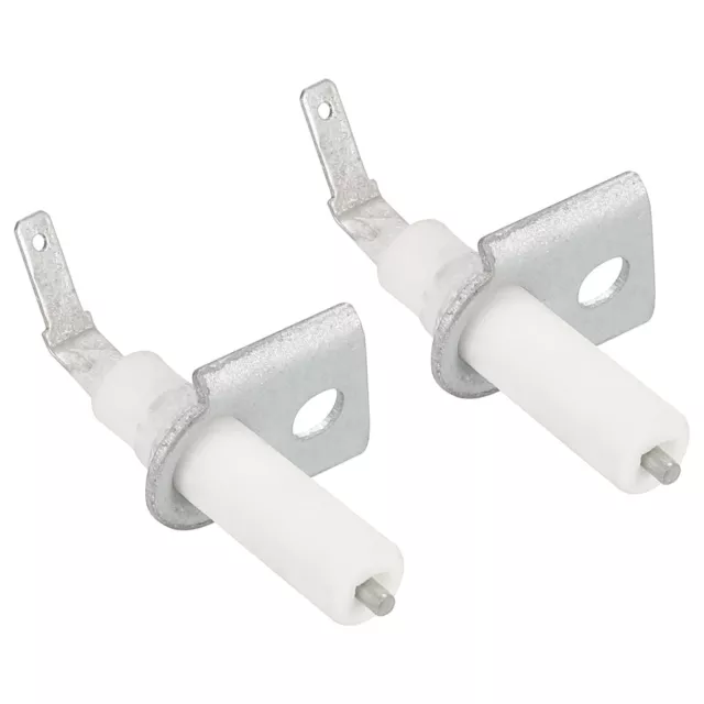 316011200 Oven Spark Electrode Igniter Ceramic White 27mm for Gas Range 2Pcs