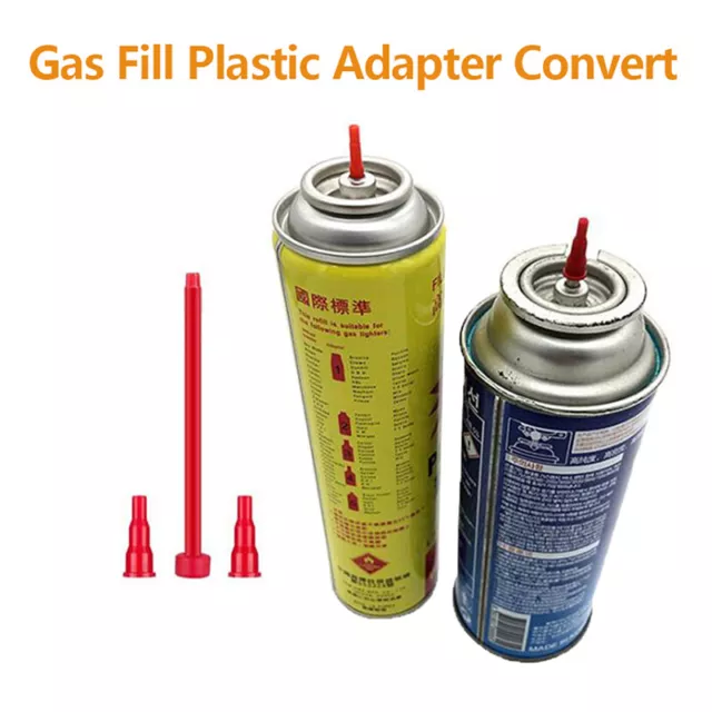 3Pcs Gas Fill Plastic Adapter Convert Cassette Tank Inflatable Tank Connec..b