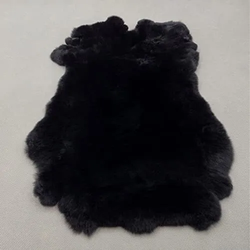 Natural Tanned Real Rex Rabbit Fur Pelt Animal Skin Hide Craft Grade Sewing