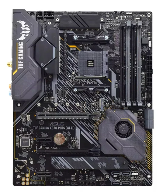 Buy ASUS TUF GAMING X570-PLUS (WI-FI) AMD AM4 X570 ATX Gaming Motherboard with PCIe 4.0, dual M.2, Wi-Fi, 14 Dr. MOS power stages, HDMI, DP at Best Price in Pakistan