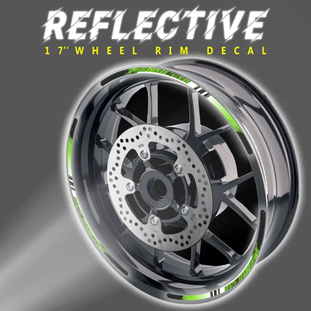 Shade Reflective Wheel Rim Stickers For Yamaha YZF R6 99-20 19 18 17 16 15 14 13