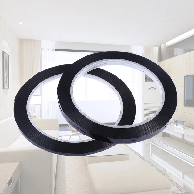 6 PCS FLOOR Marking Tape Flagging Chart Duct Black Pipeline Grid 9.28