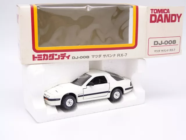Tomica Dandy 1/43 1/40 - Mazda Savanna RX7 GT Limited Blanche