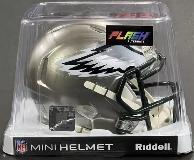 Nfl Philadelphia Eagles Flash Riddell Mini Speed Helmet