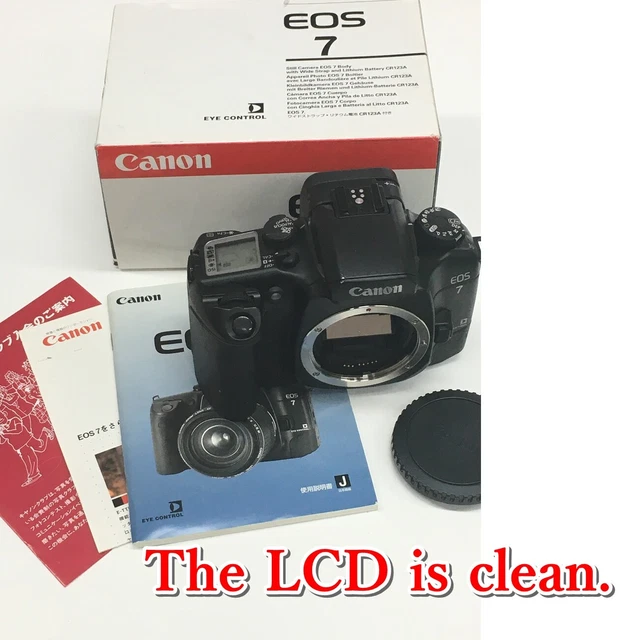 [Near MINT in BOX] CANON EOS 7 EOS-7 35mm SLR Film Camera Body aa132 From JAPAN 2