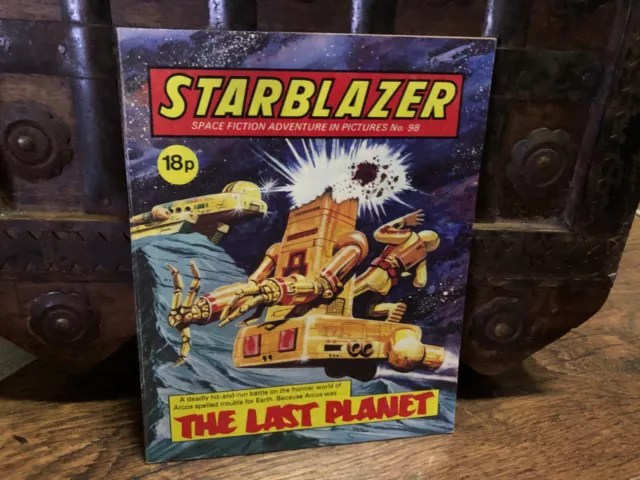 Starblazer comic issue 98 - 1983 UK