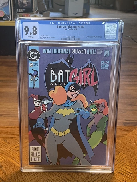DC COMICS 9/93 Batman Adventures #12 CGC 9.8 White Pages 1st App Harley Quinn
