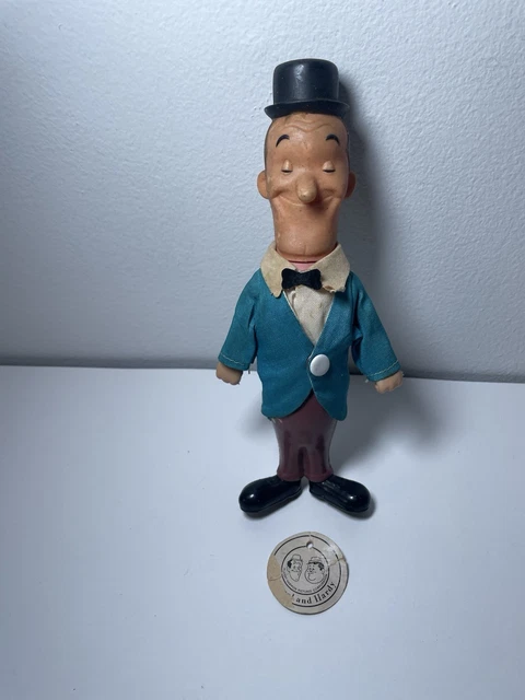 70s DAKIN ローレル&ハーディー ハーディー フィギュア ビンテージ 極楽コンビ チャップリン 喜劇 Vintage Larry Harmon LAUREL AND HARDY Rubber and Plastic Figures R