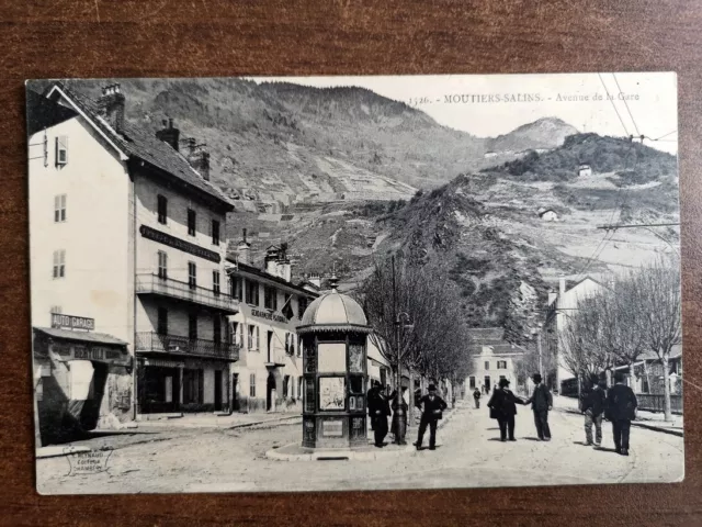 CPA - Moutiers Salins (Savoie - 73) en 1907 - animée 000828