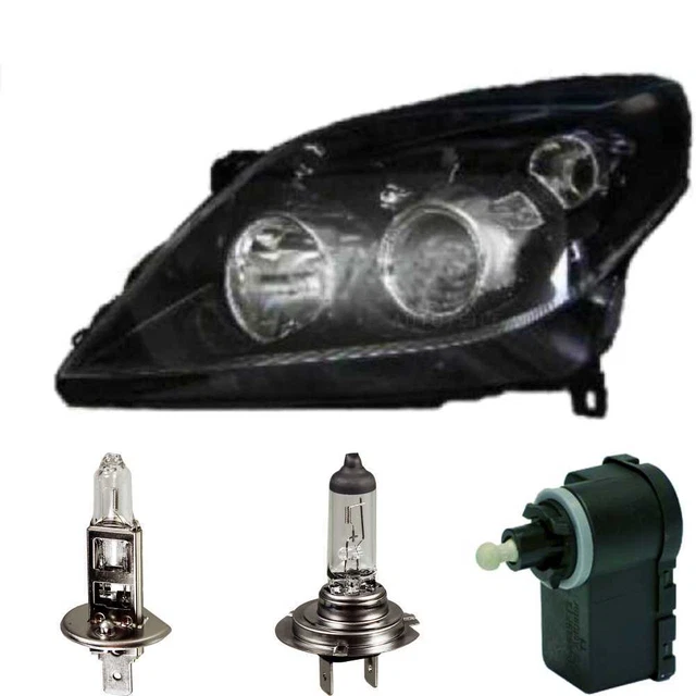 Headlight Left Vauxhall Signum Vectra C 09.05-08 Incl. Motor