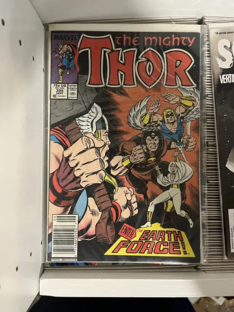 Mighty Thor (Vol. 1) Issue 395 (1988) Marvel Comics Enter the Earth Force!